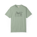 T-Shirt — 'Collect Moments, Not Things' Minimal Floral Stack Graphic