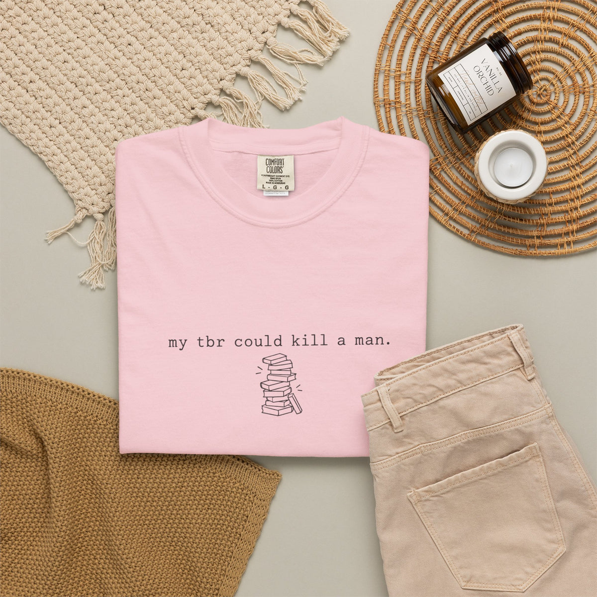T-Shirt — "by thx could kill a man." Minimalist Sketch Tee