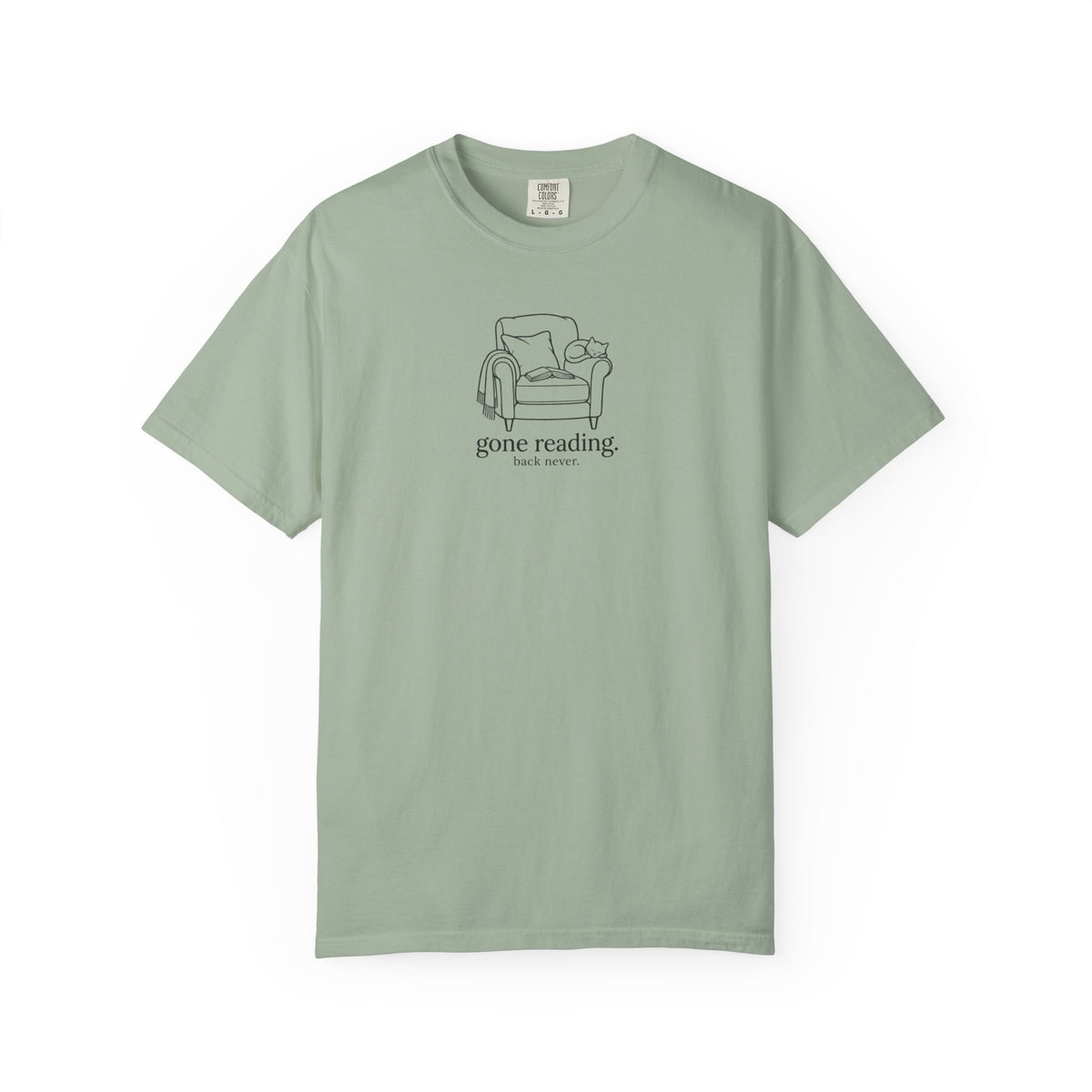 Gone Reading T‑Shirt — Cozy Book Lover Tee