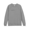 'It Is What It Is' Minimalist Raglan Sweatshirt