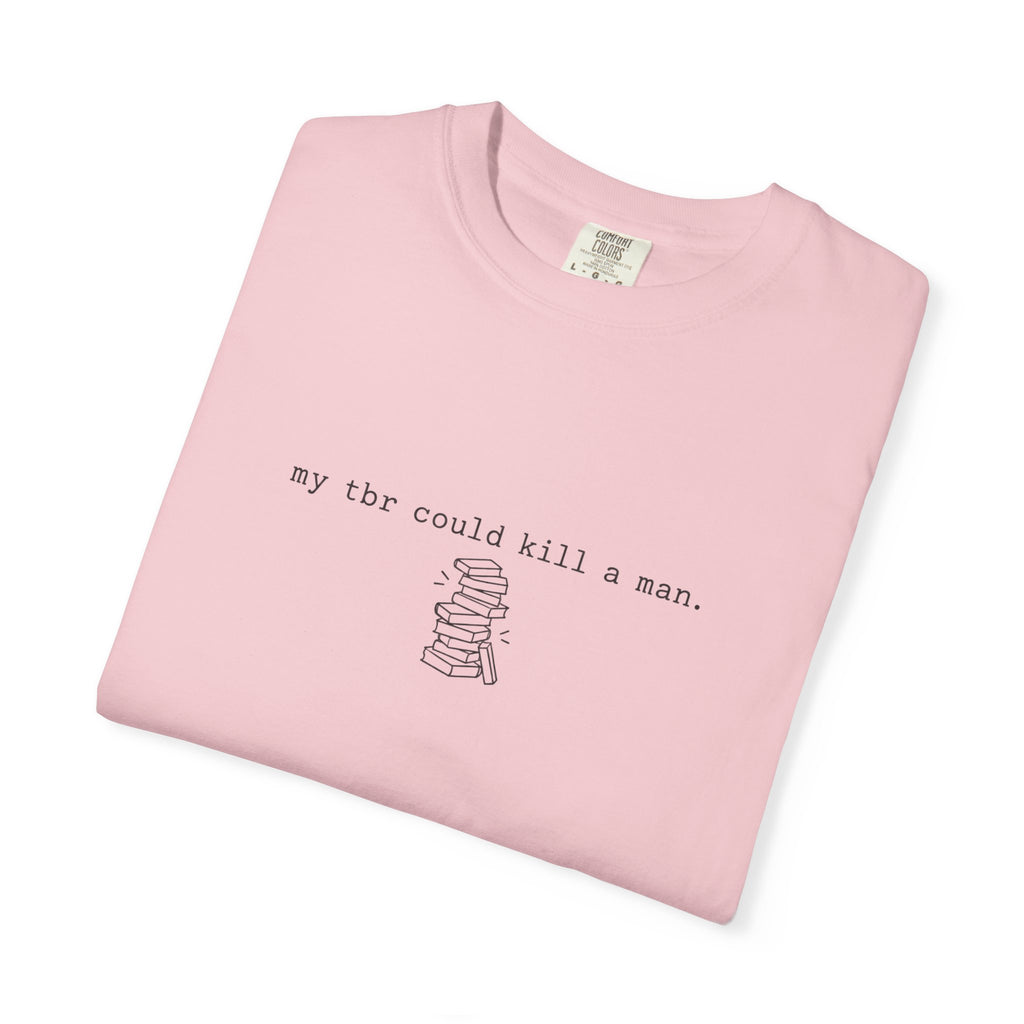 T-Shirt — "by thx could kill a man." Minimalist Sketch Tee