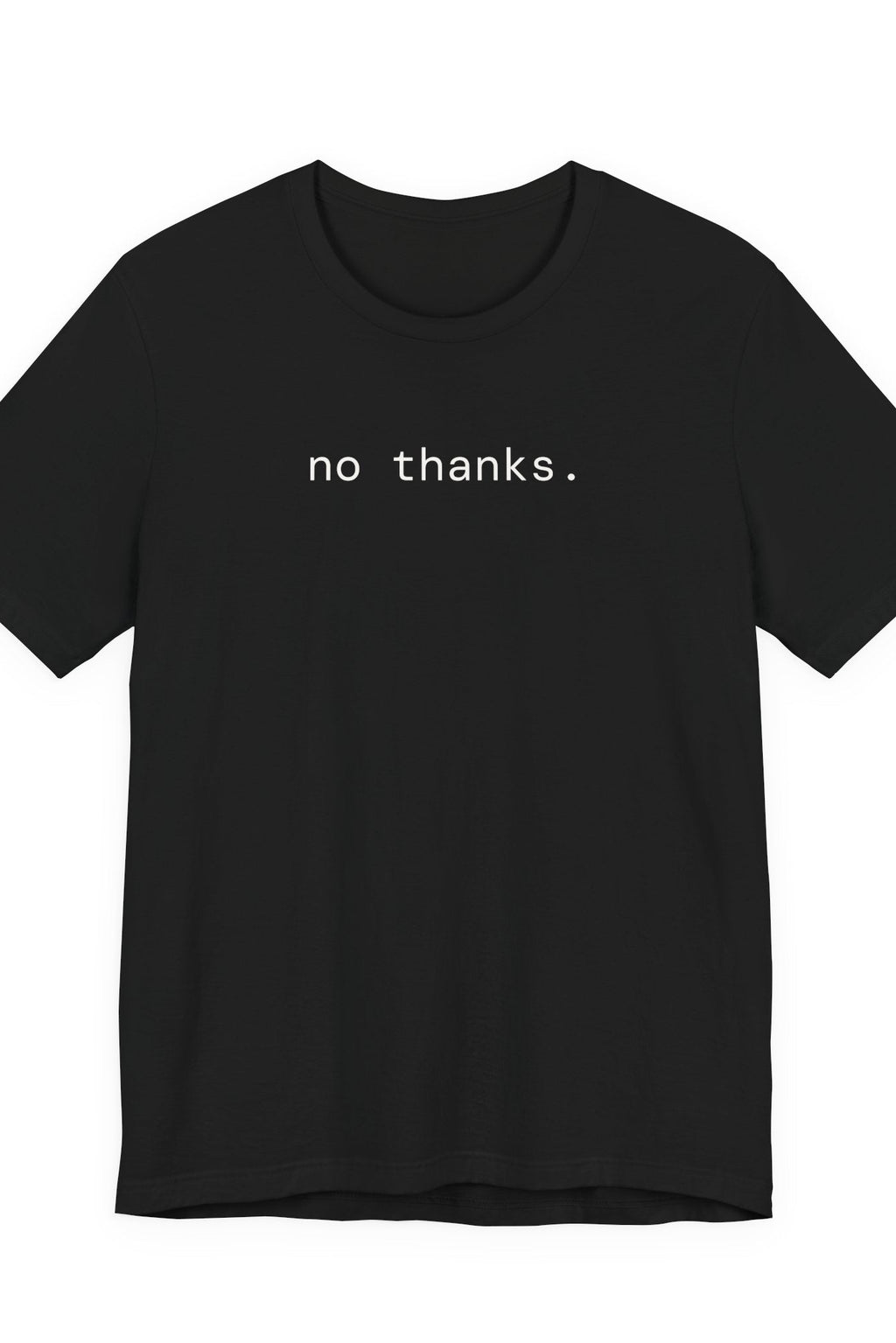 no thanks. ghost t-shirt | regular fit