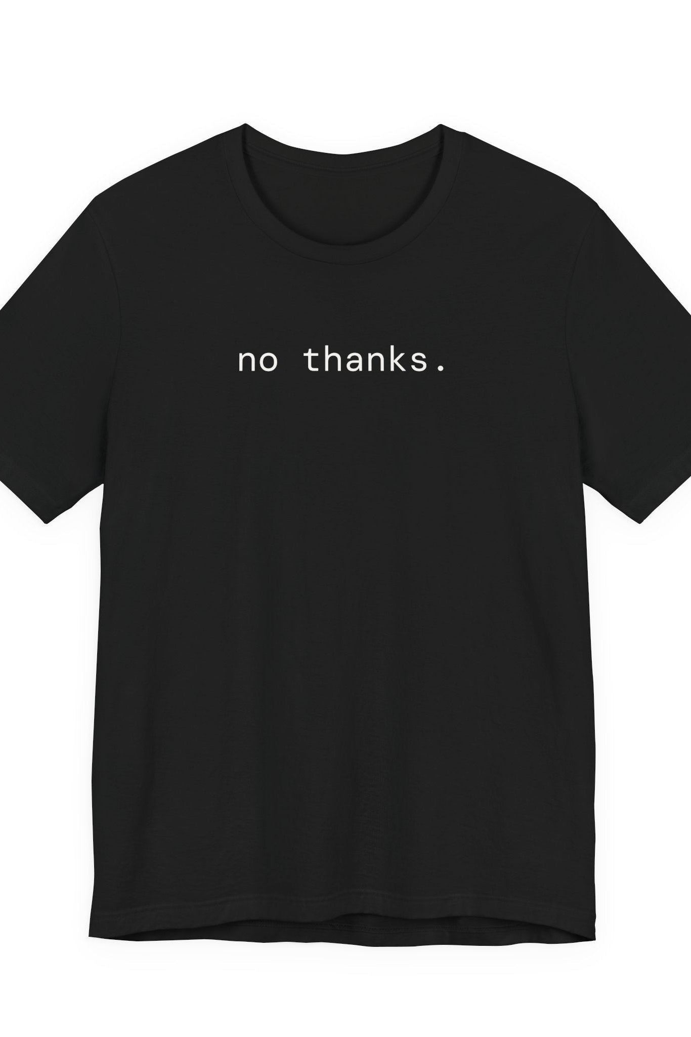 no thanks. ghost t-shirt | regular fit