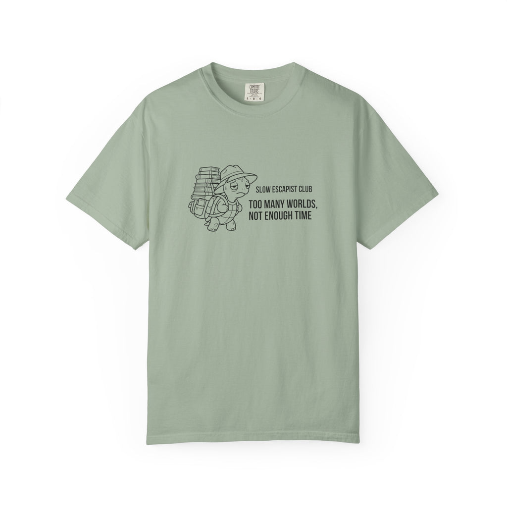 Storyteller Cat T-Shirt — "Stories I Live In" Graphic Tee