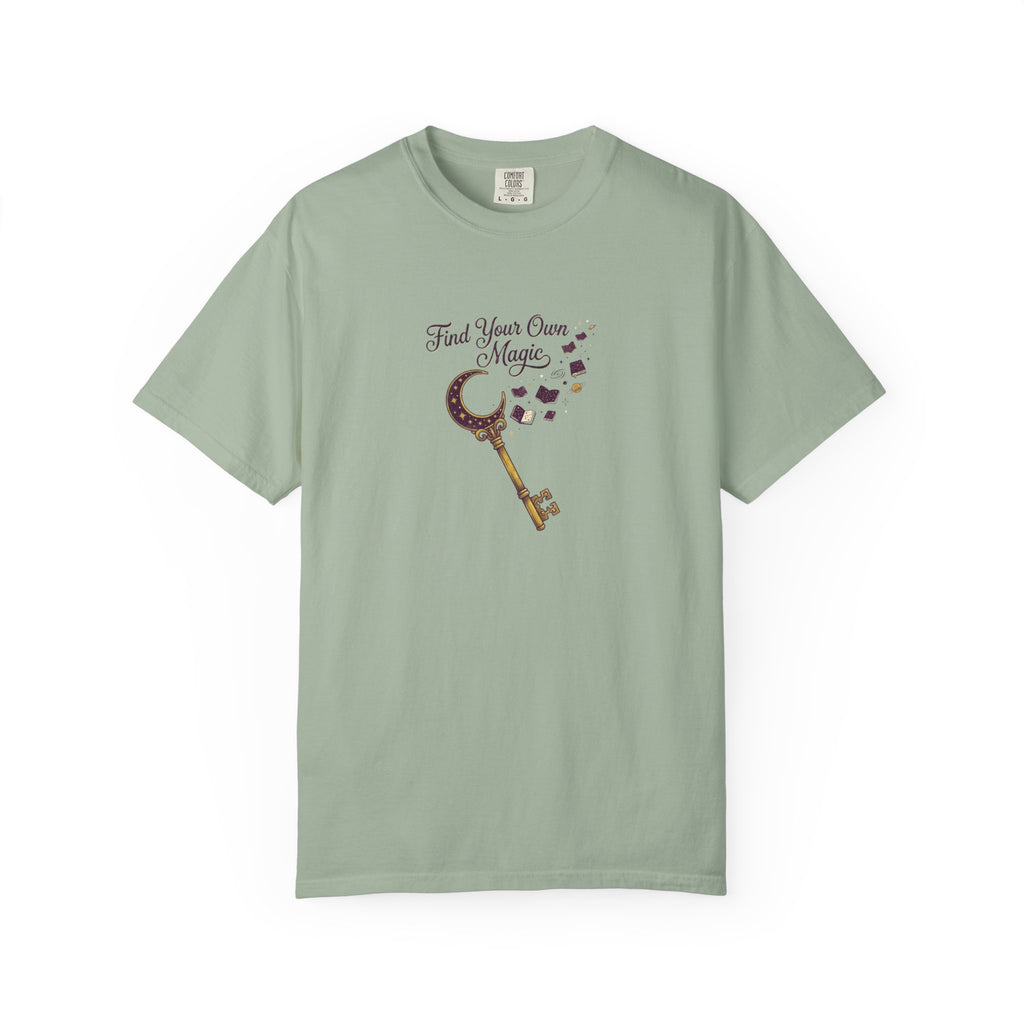 Find Your Own Magic T-Shirt — Key & Moon Inspirational Graphic Tee