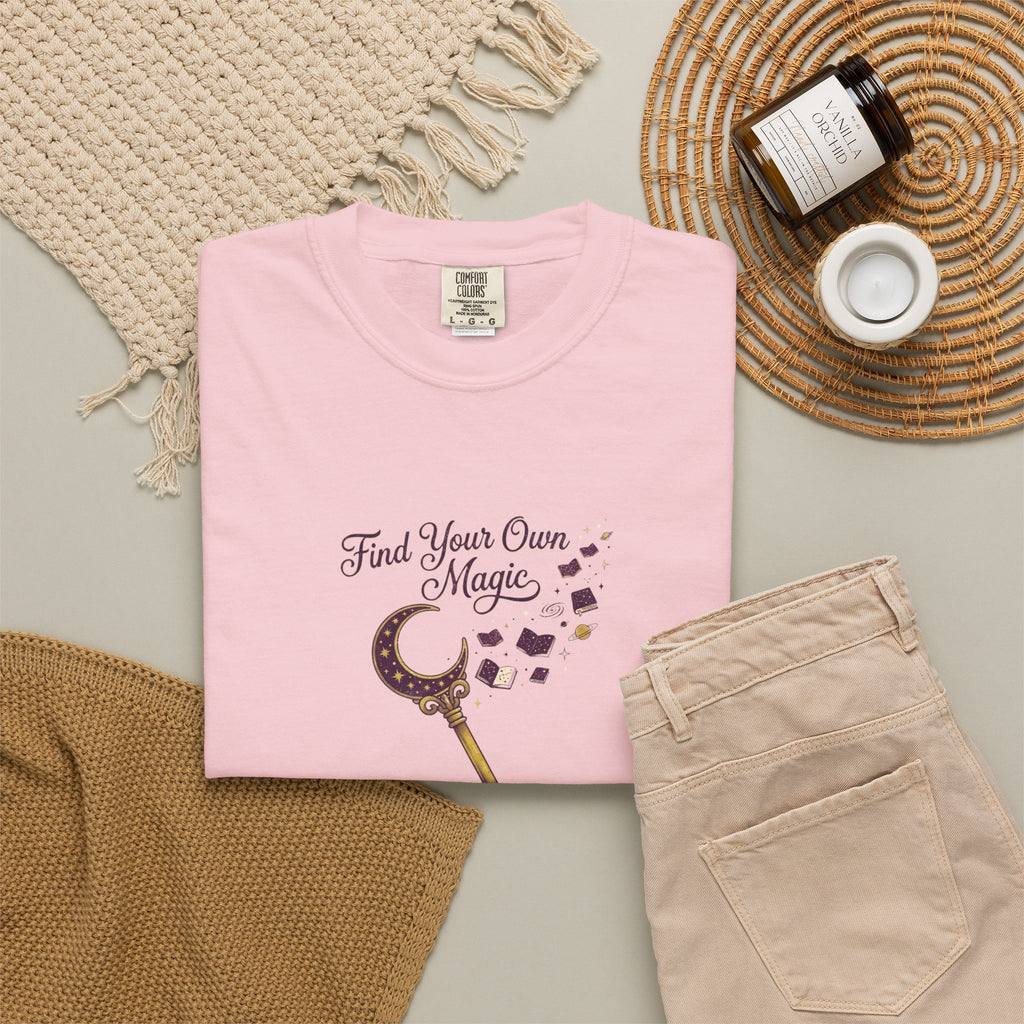 Find Your Own Magic T-Shirt — Key & Moon Inspirational Graphic Tee