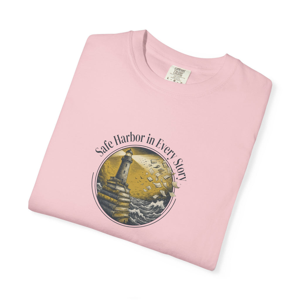 T-Shirt — 'Safe Harbor in Every Storm' Nautical Anchor Graphic