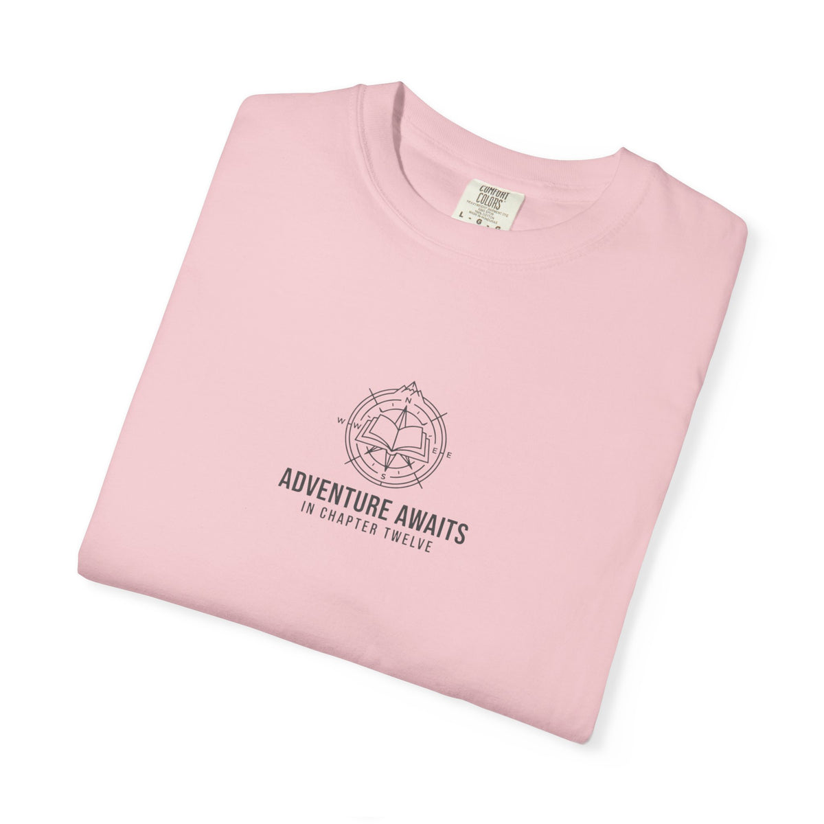 Adventure Awaits Compass T-Shirt — Minimal Travel Graphic Tee