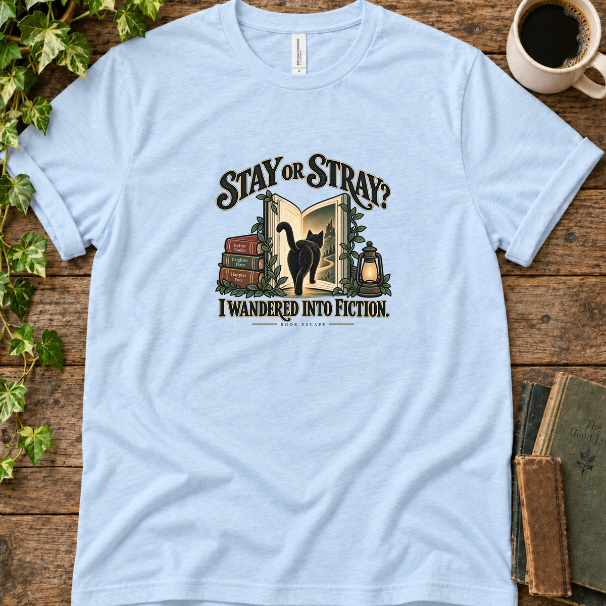 I Wandered Into Fiction T-shirt | regular fit
