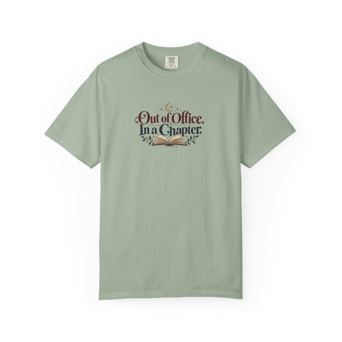 Out of Office In a Chapter T-shirt | Book Lover Reading Tee