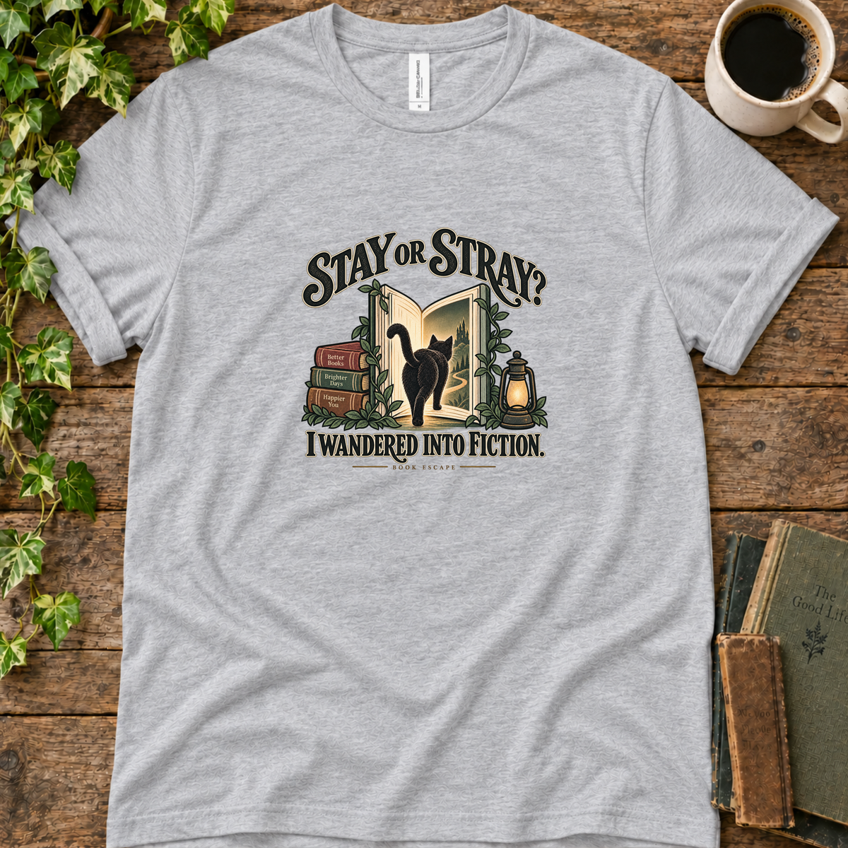 I Wandered Into Fiction T-shirt | regular fit