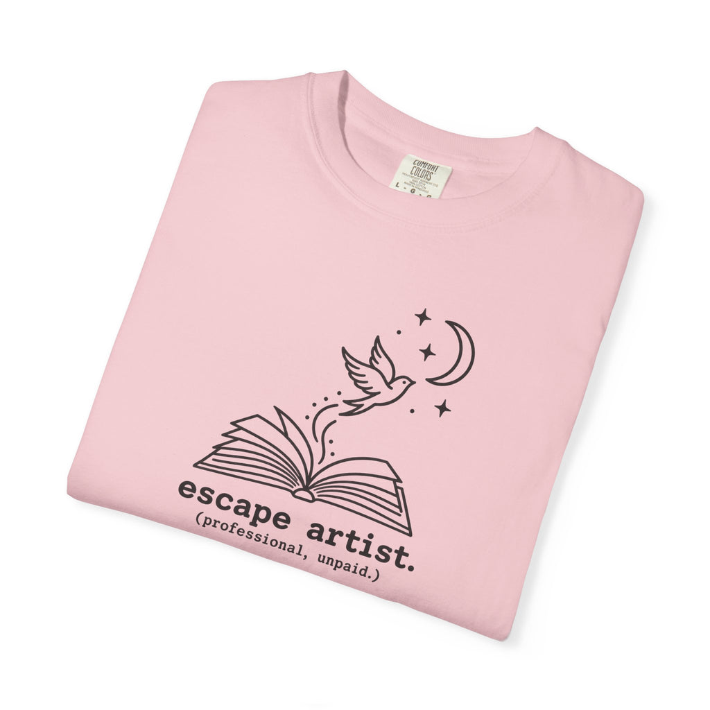 Vintage Moon & Book T-Shirt — Escape Artist Graphic Tee