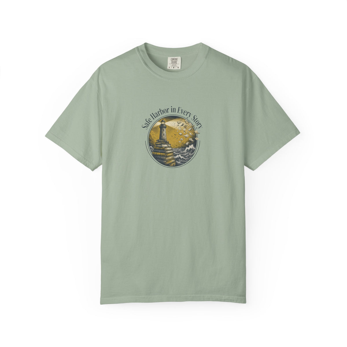 T-Shirt — 'Safe Harbor in Every Storm' Nautical Anchor Graphic
