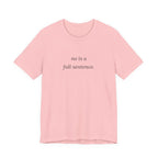 no is a full sentence. t-shirt | regular fit