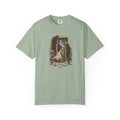 Mystical Forest Owl with Crescent Moon T-Shirt | Night Woodland Illustration