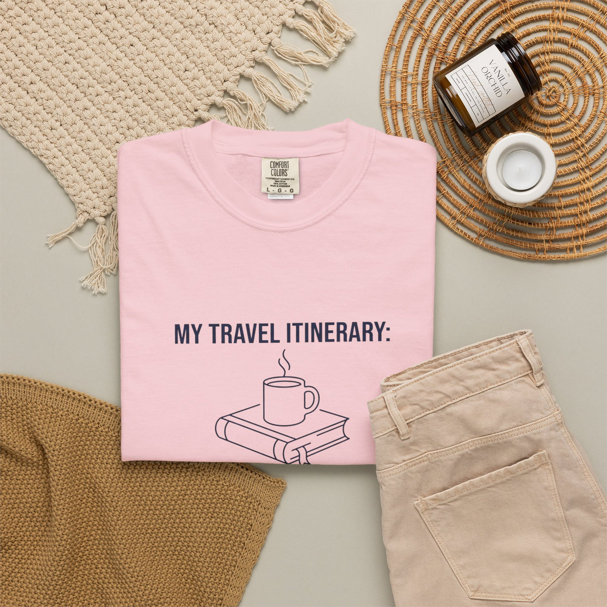 "My Travel Itinerary: Leave Me Alone, I Am Reading"