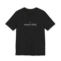 Moon Child Tee — Minimal Lunar Graphic T-Shirt