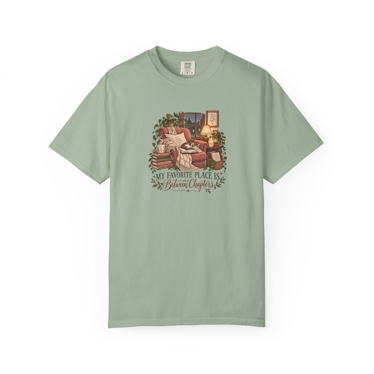Cozy Reading Nook T-shirt | My Favorite Place Book Lover Shirt