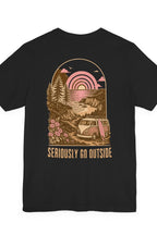 go outside. t-shirt | back print | regular fit