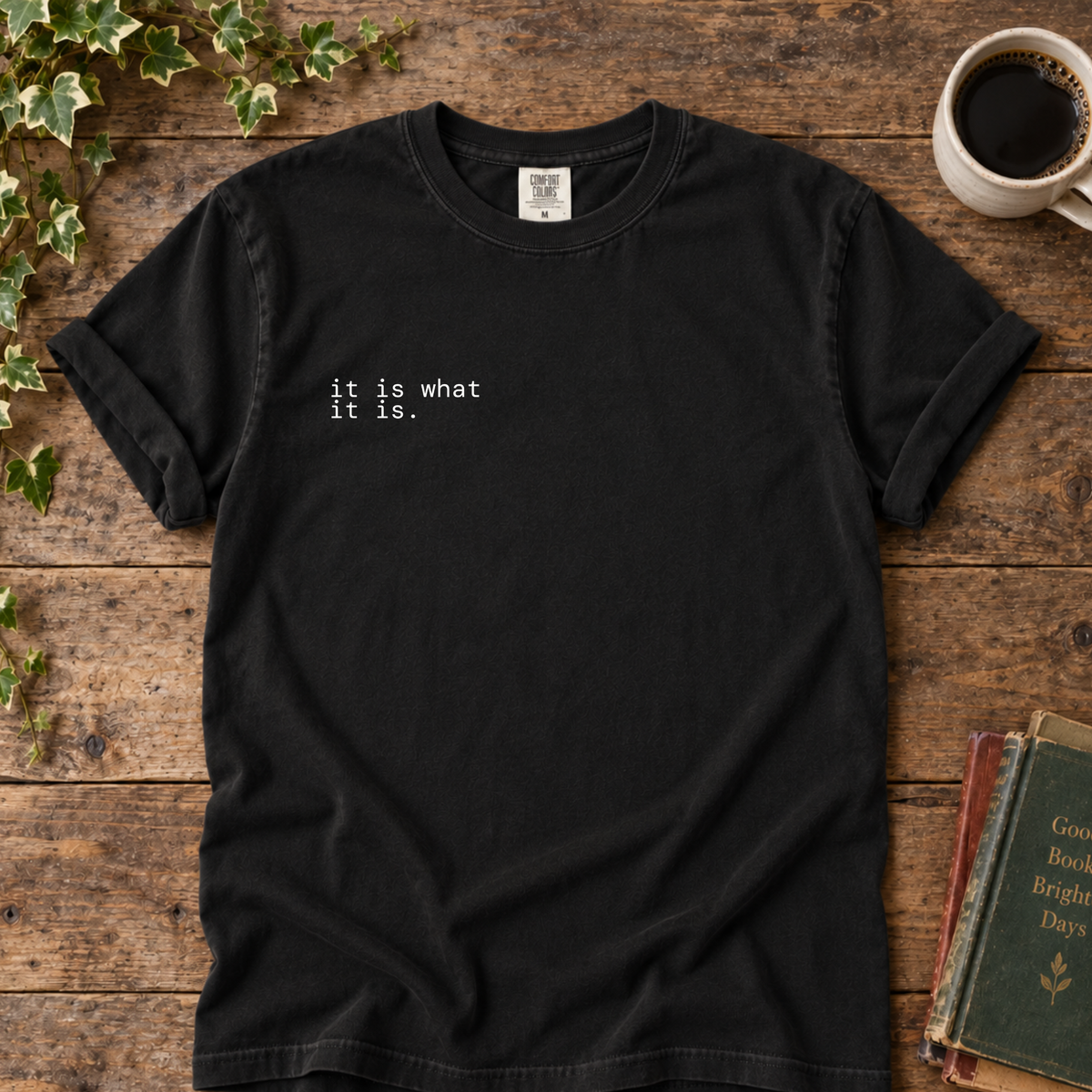 it is what it is. t-shirt