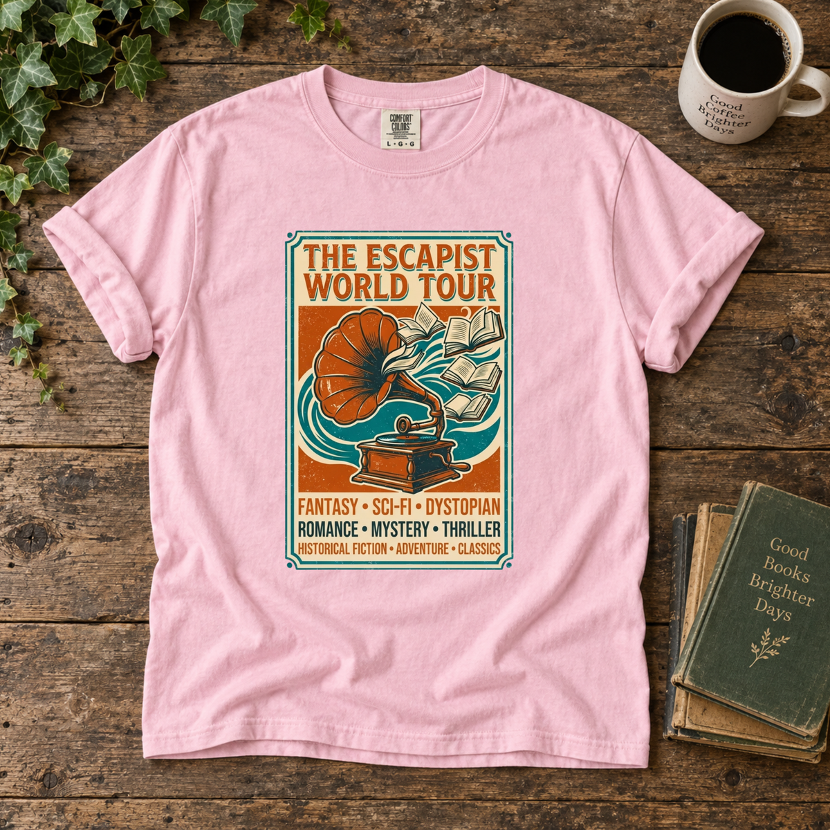 the escapist world tour. t-shirt