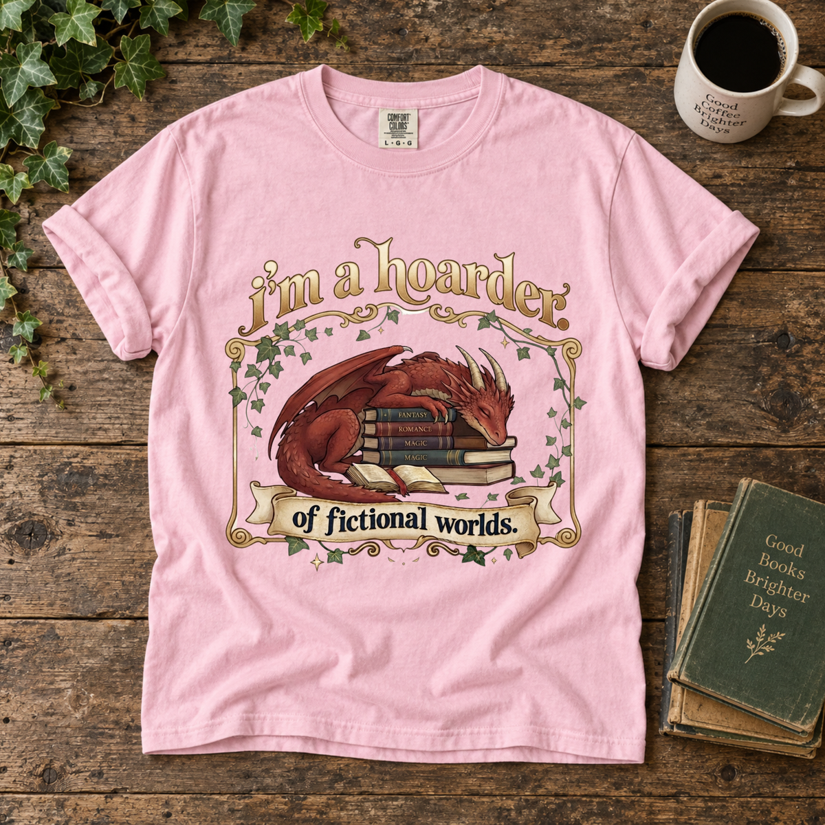 i am a hoarder. t-shirt