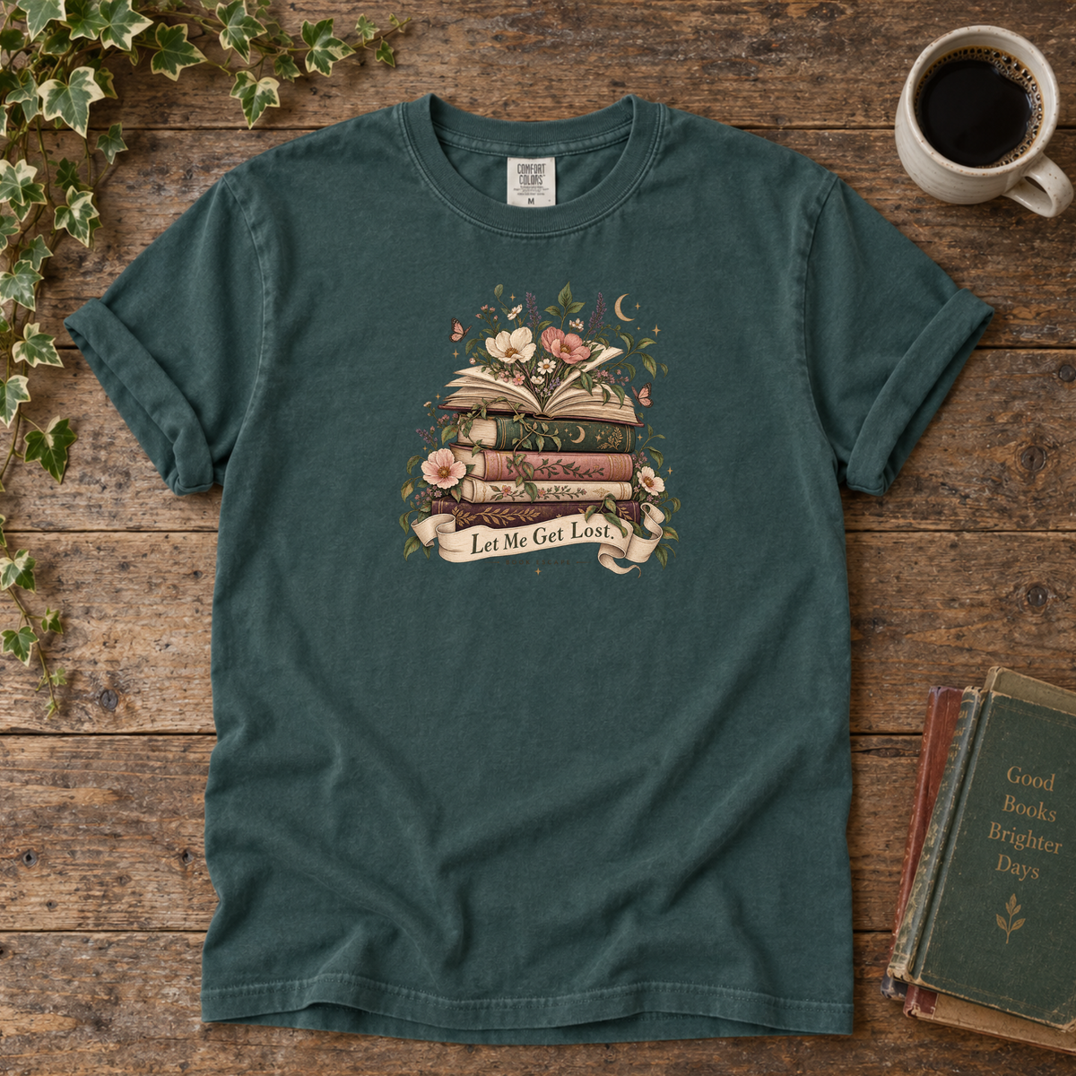 let's get lost. t-shirt