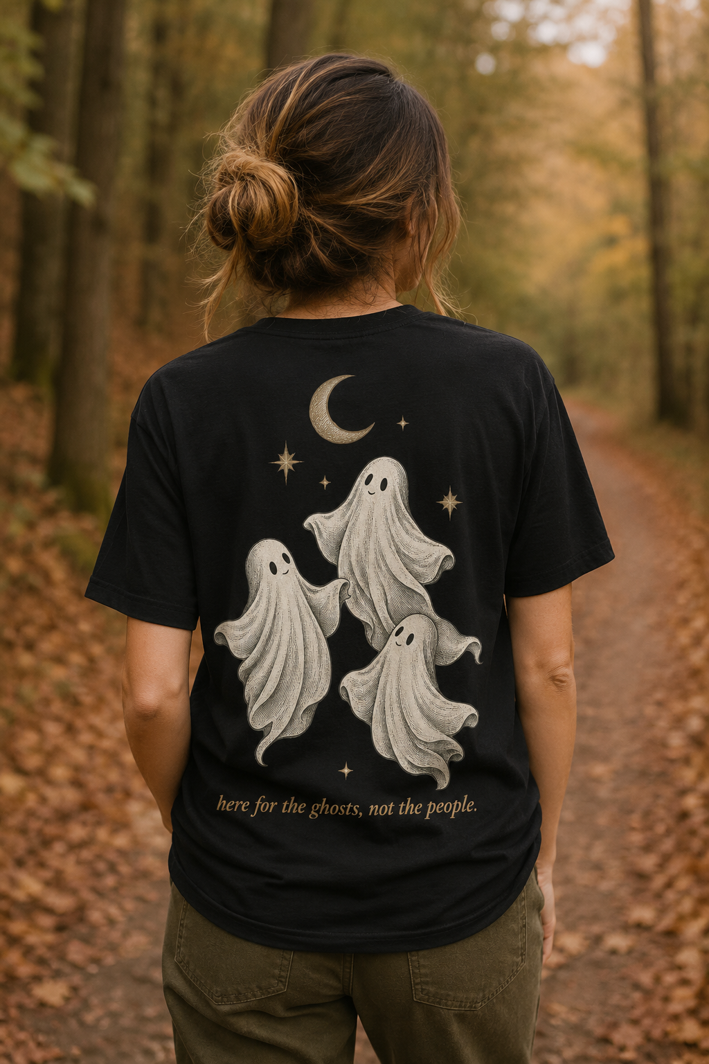 no thanks. ghost t-shirt | regular fit