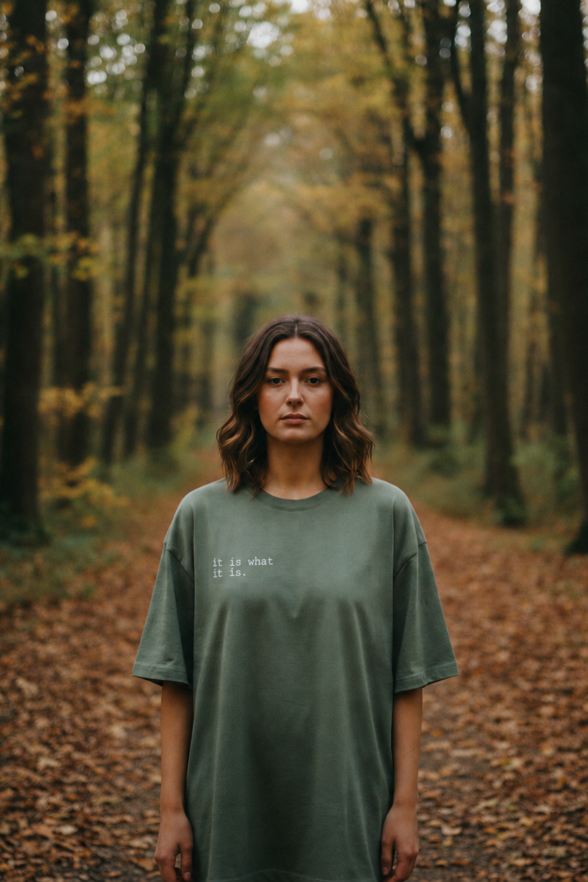it is what it is. t-shirt | relaxed fit