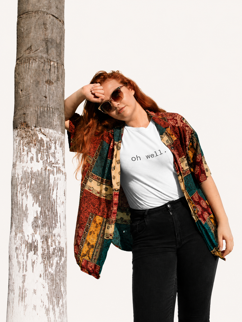 Oh Well. T-Shirt | Minimalist Text | Regular Fit