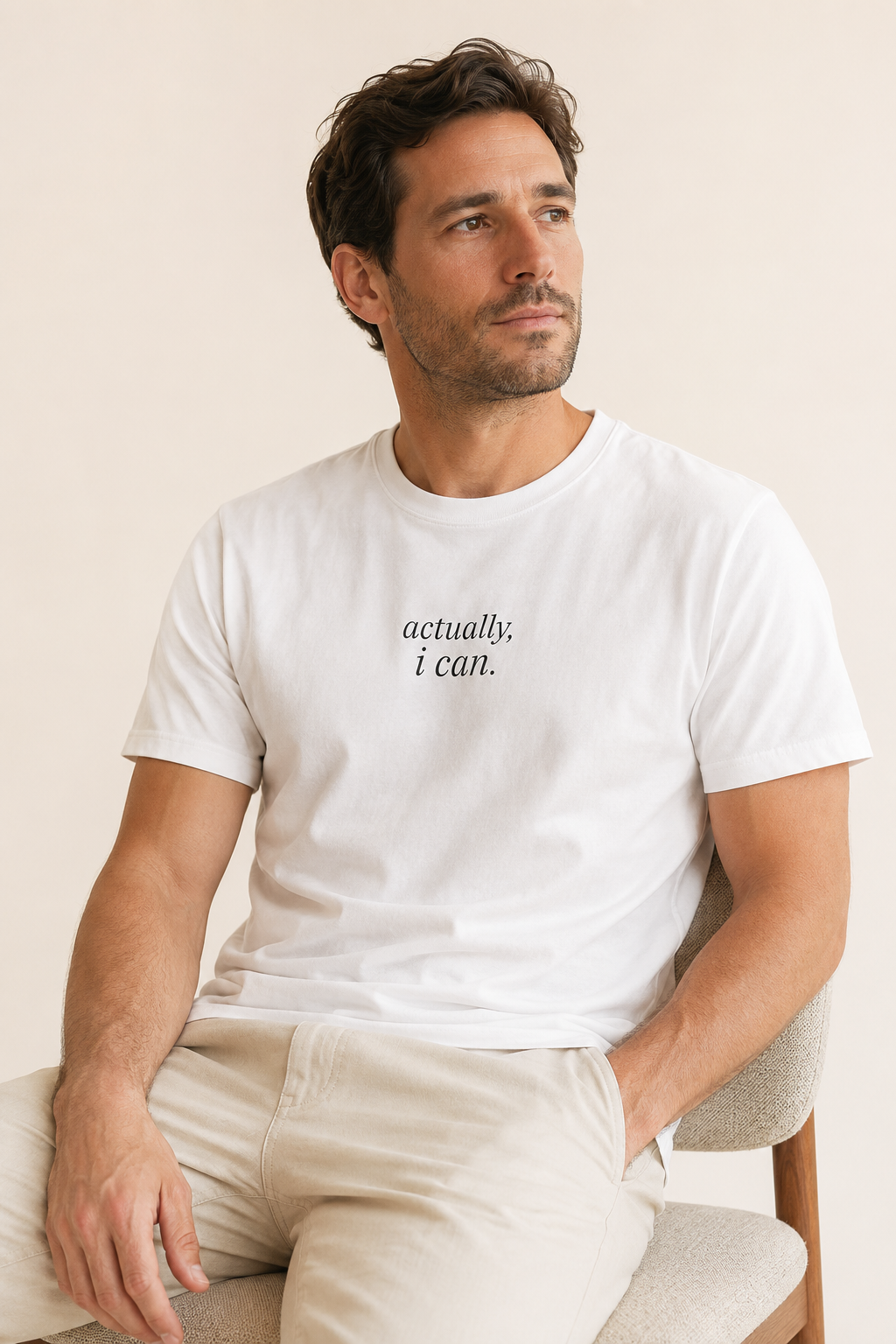 actually, i can. t-shirt | relaxed fit