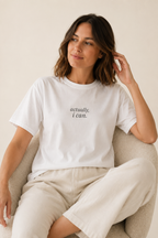 actually, i can. t-shirt | relaxed fit