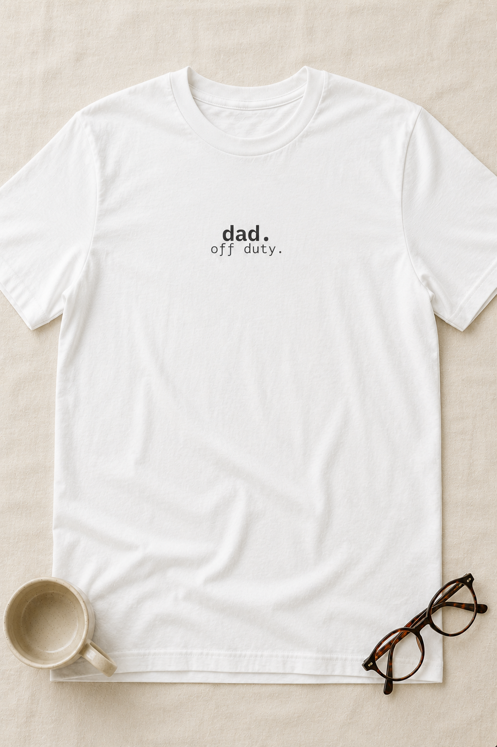 dad. off duty. t-shirt | relaxed fit