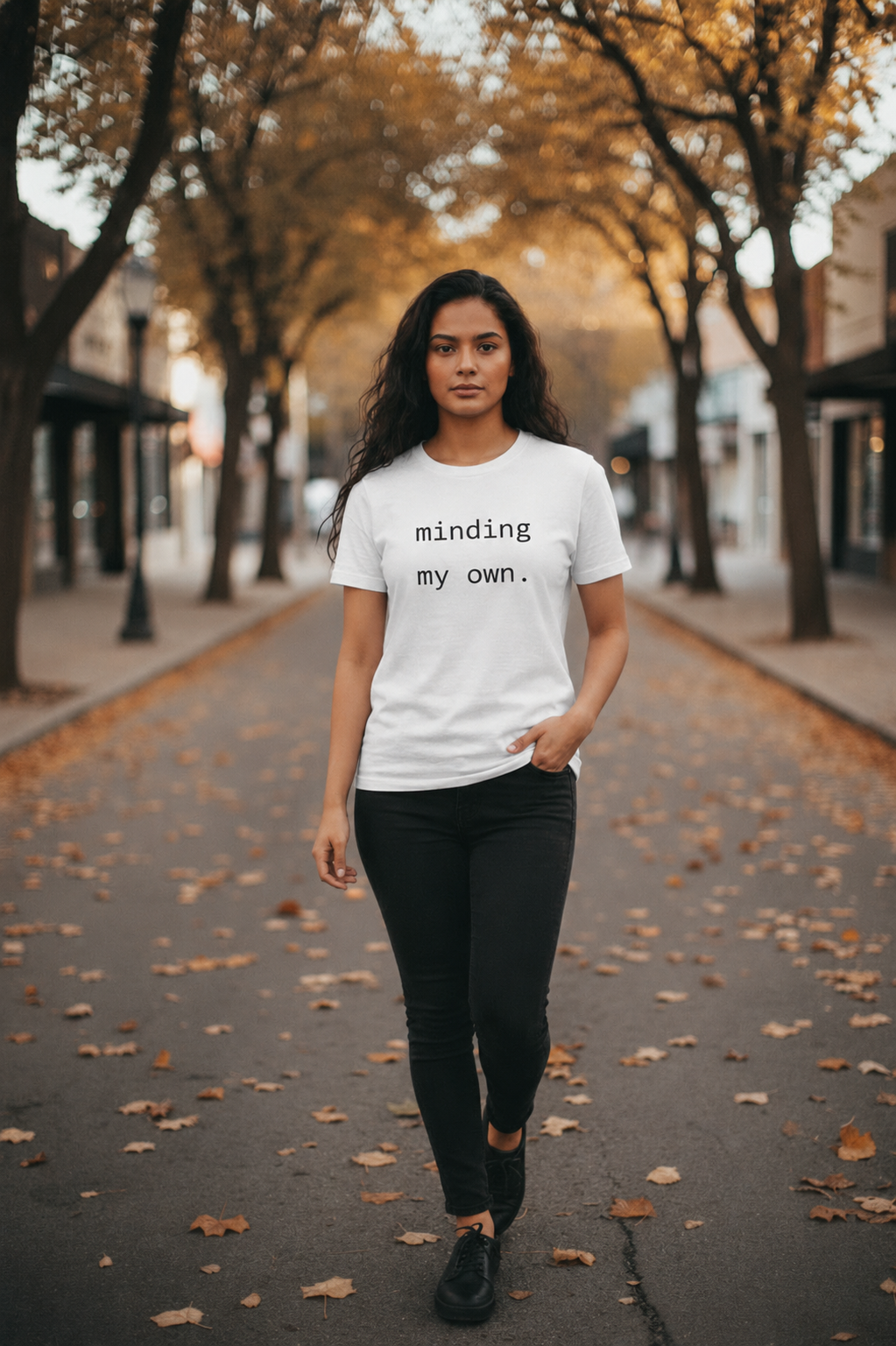 minding my own. t-shirt | regular fit