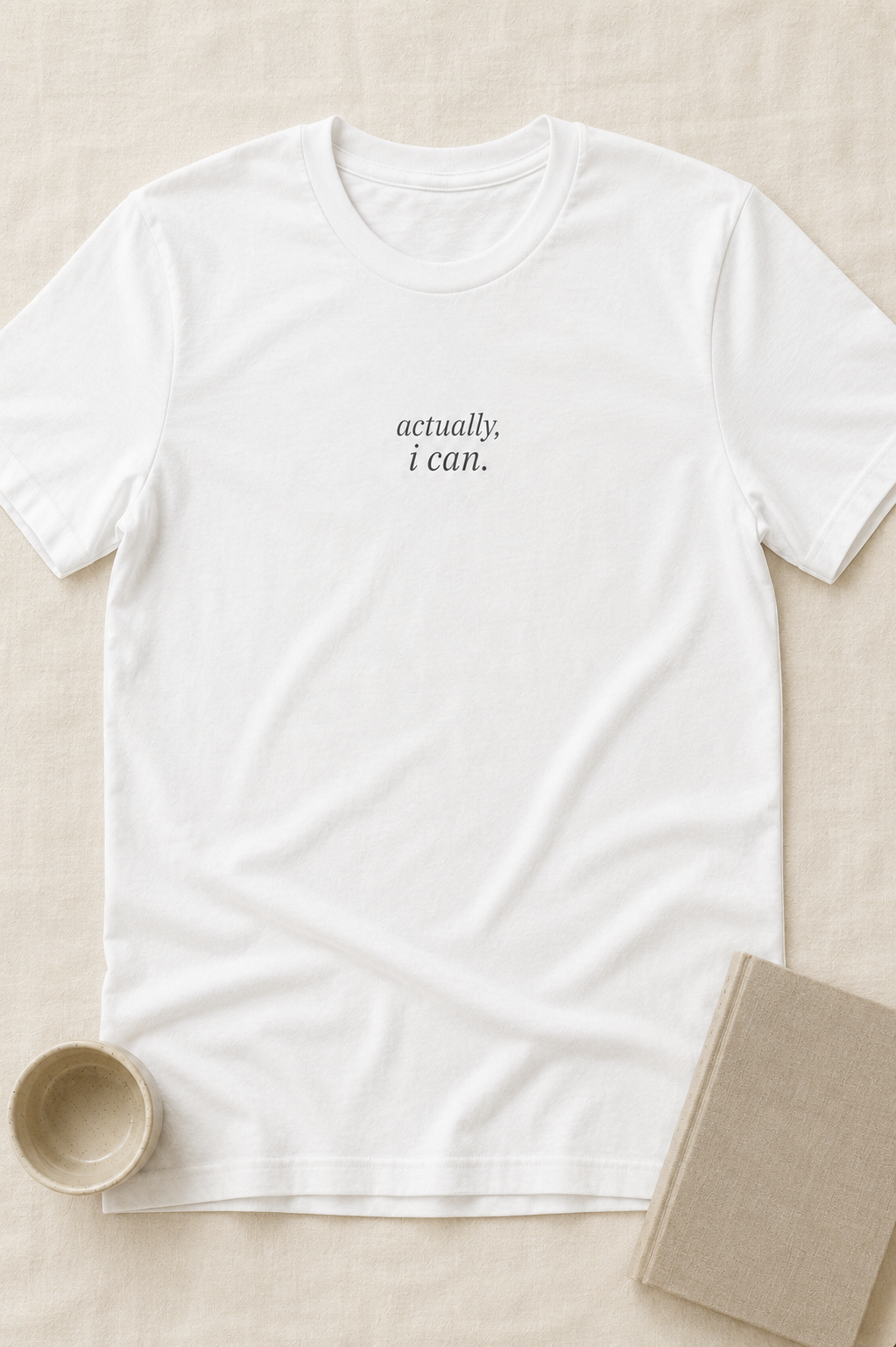 actually, i can. t-shirt | regular fit