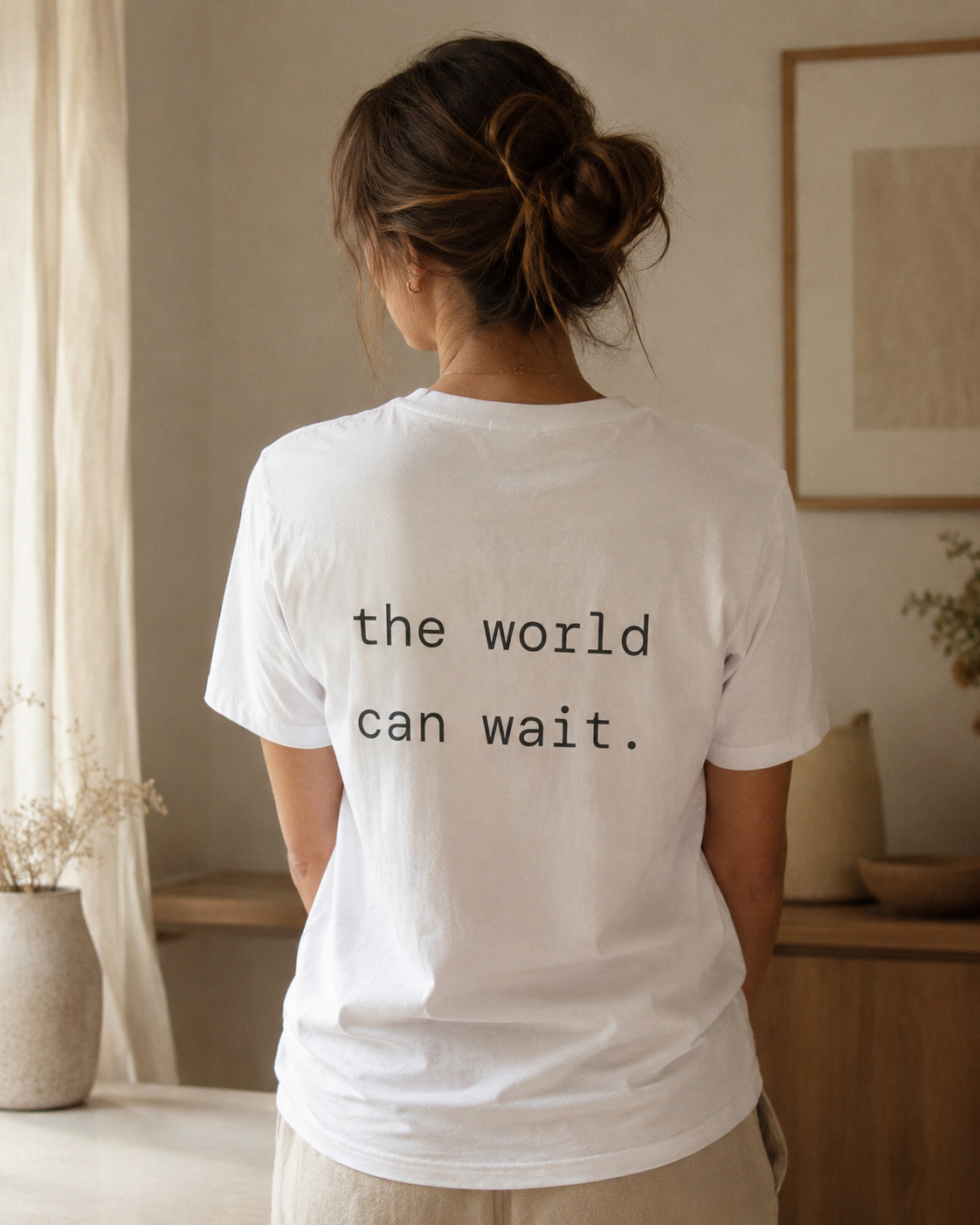 offline mode - the world can wait Tee — Minimal Graphic T-Shirt