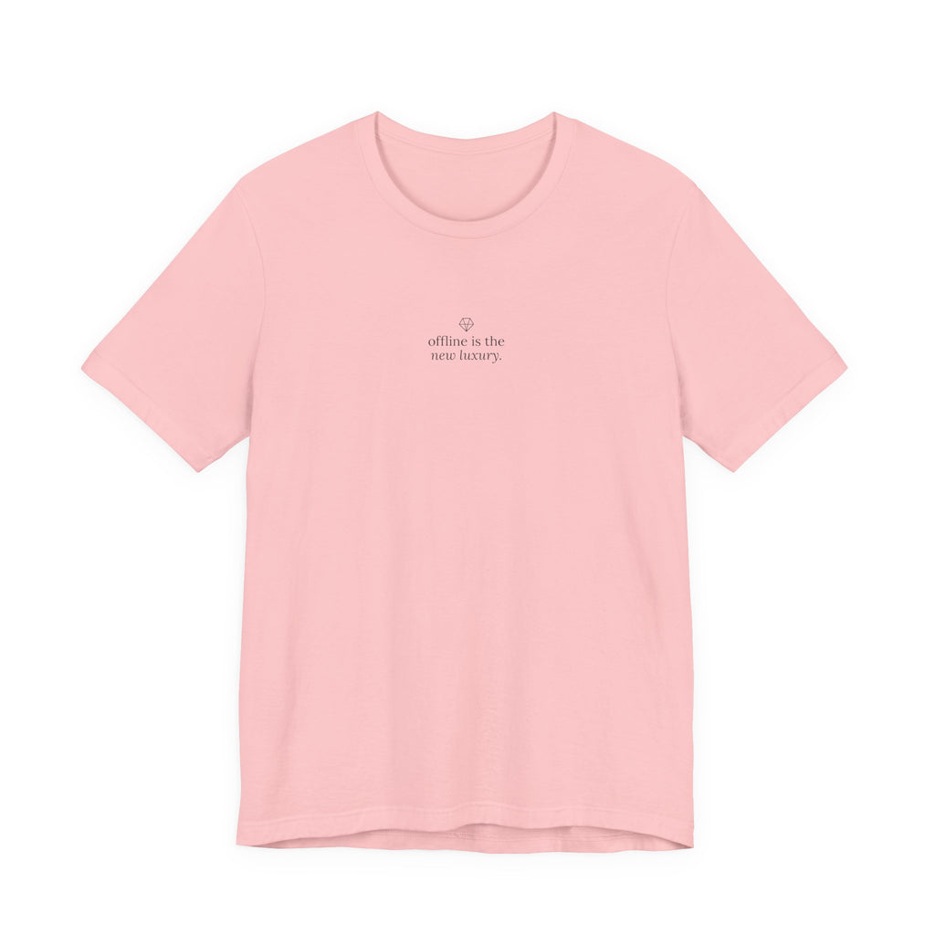 offline is the new luxury. t-shirt | regular fit