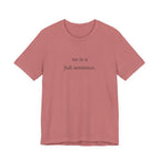 no is a full sentence. t-shirt | regular fit