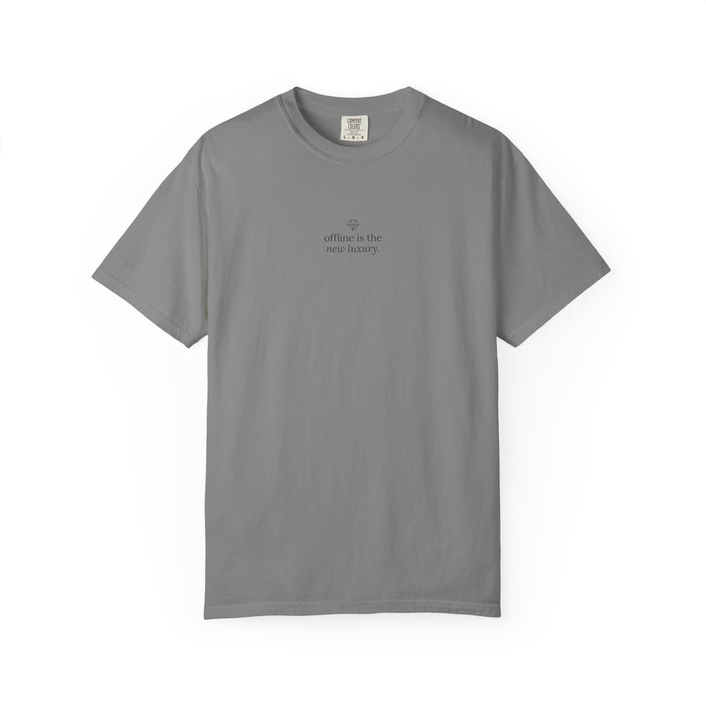 offline is the new luxury. t-shirt | relaxed fit