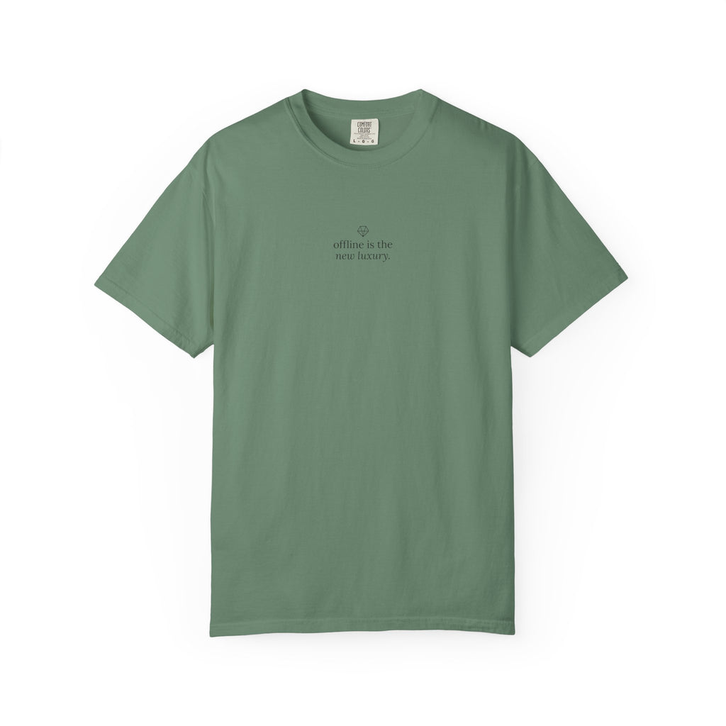 offline is the new luxury. t-shirt | relaxed fit
