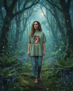 Moonlit Owl T-shirt | relaxed fit