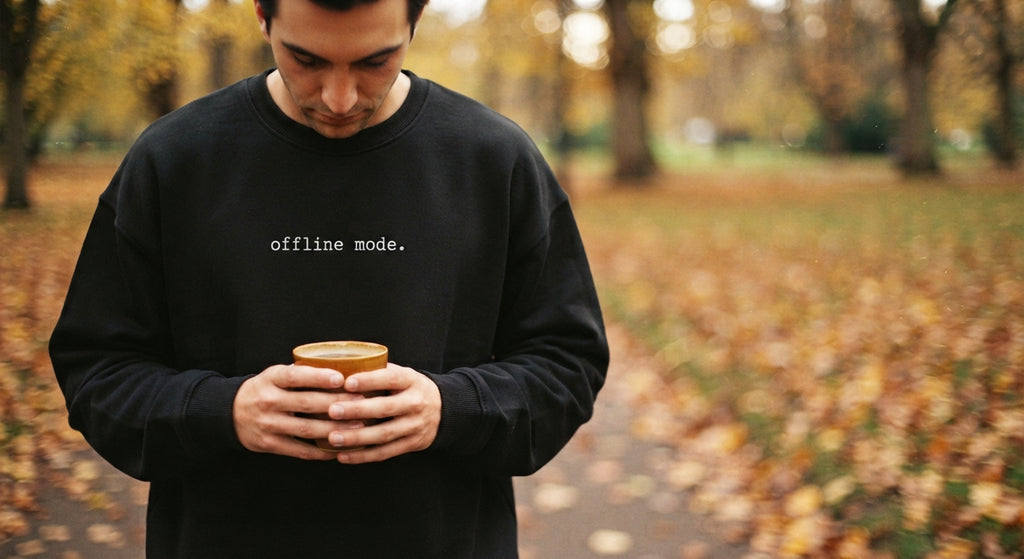 "Offline Mode." Sweatshirt | Cozy Crewneck