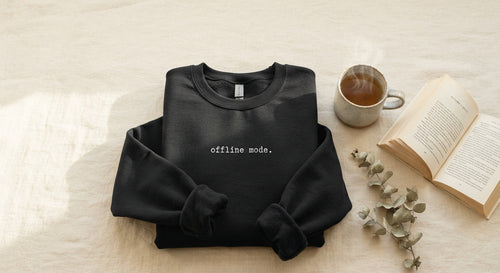 "Offline Mode." Sweatshirt | Cozy Crewneck