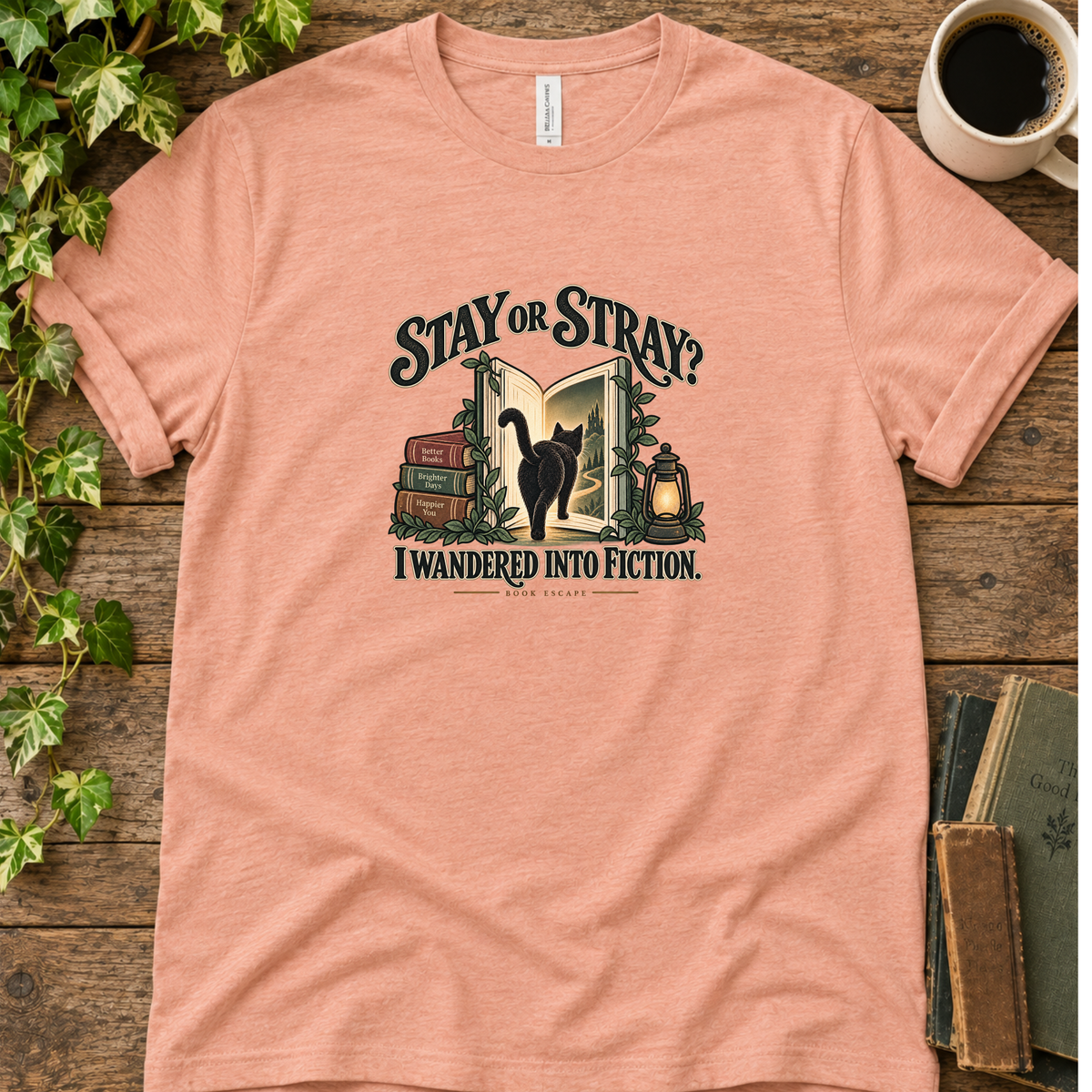 I Wandered Into Fiction T-shirt | regular fit