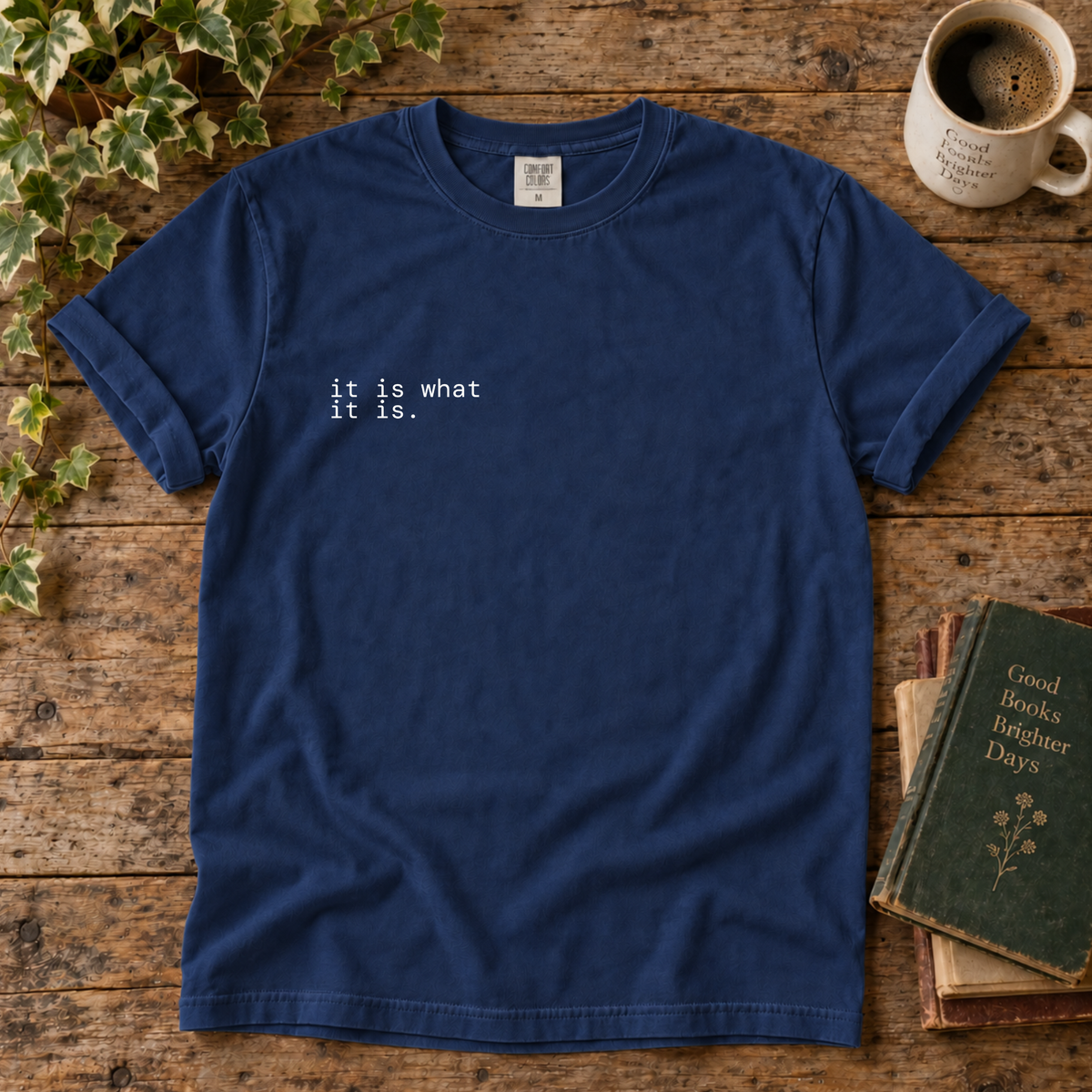 it is what it is. t-shirt