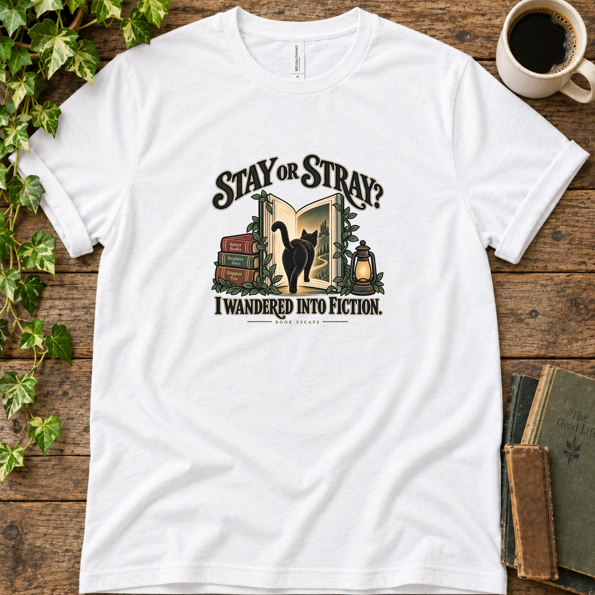I Wandered Into Fiction T-shirt | regular fit