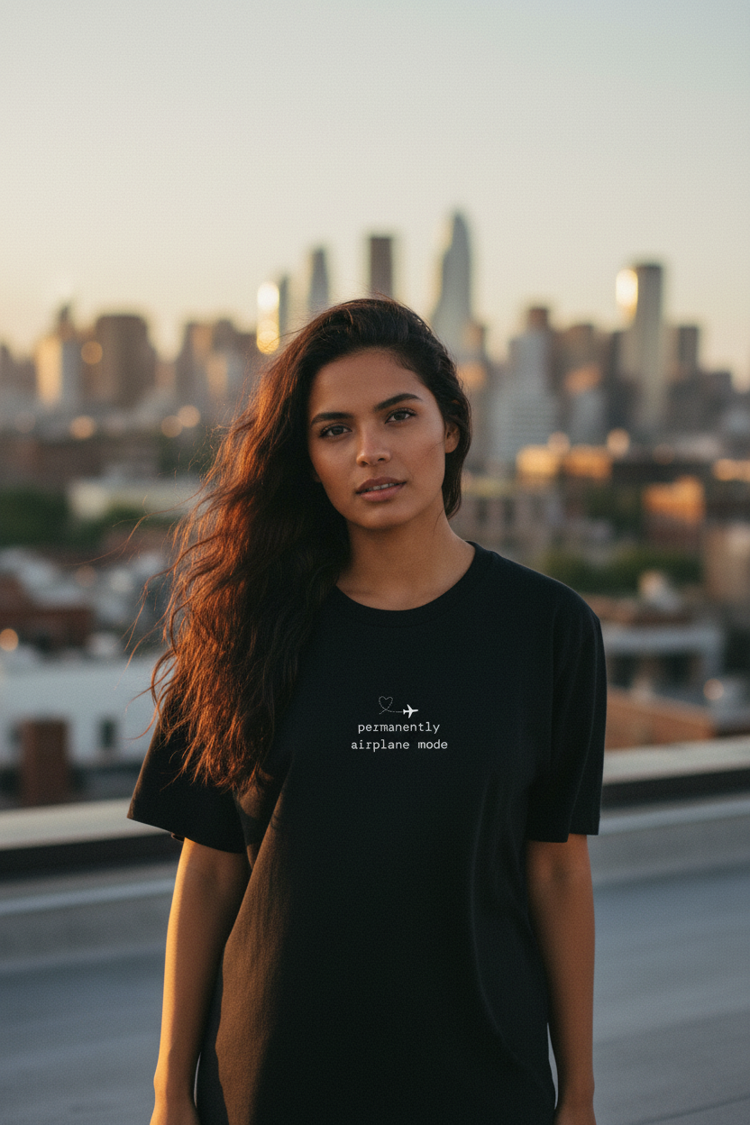 airplane mode. t-shirt | regular fit