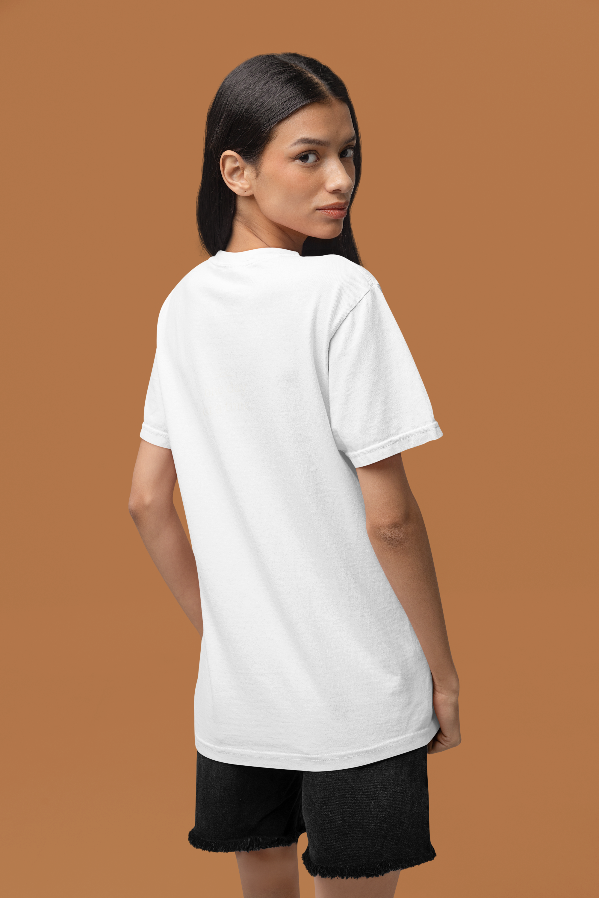 One Day at a Time. T-Shirt | Minimalist Script | Boxy Fit