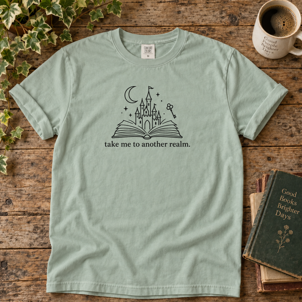 take me to another realm. t-shirt