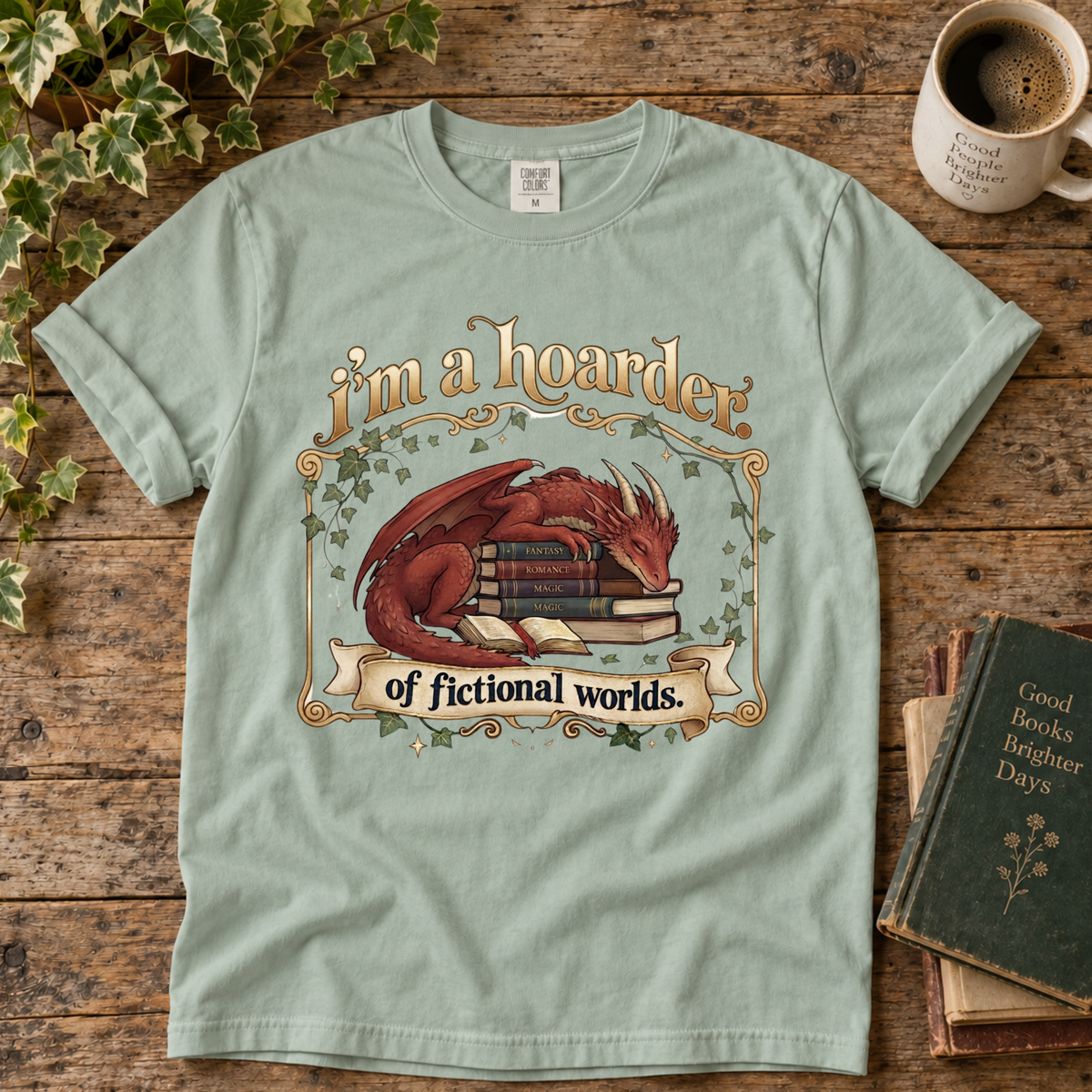 i am a hoarder. t-shirt